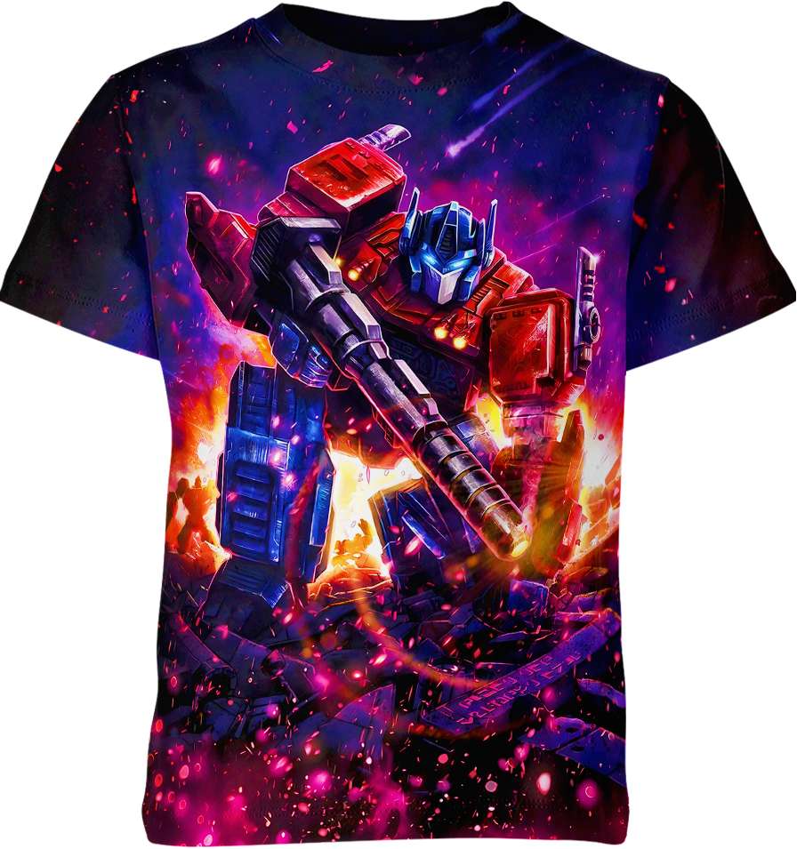 Optimus Prime Shirt, Transformers Shirt
