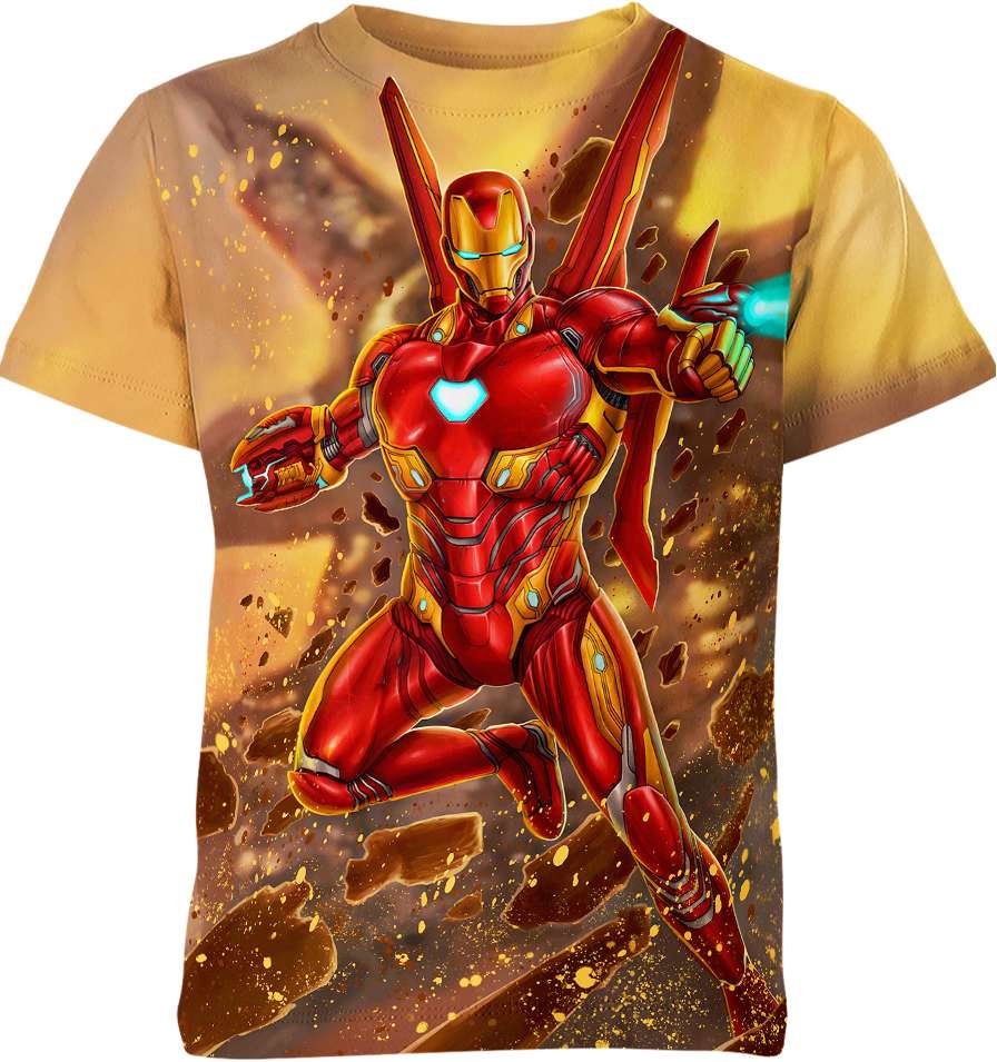 "Unleash the Power Within: The Story Behind Our Iron Man 3D All-Over Print Shirt"