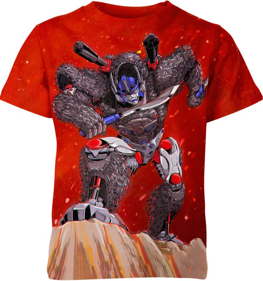 Optimal Optimus Shirt, Transformers Shirt