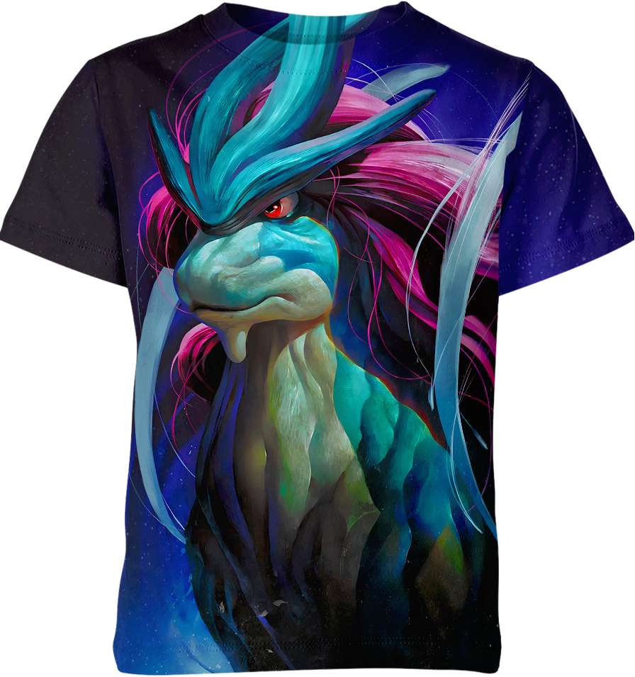 Suicune From Pokemon Shirt