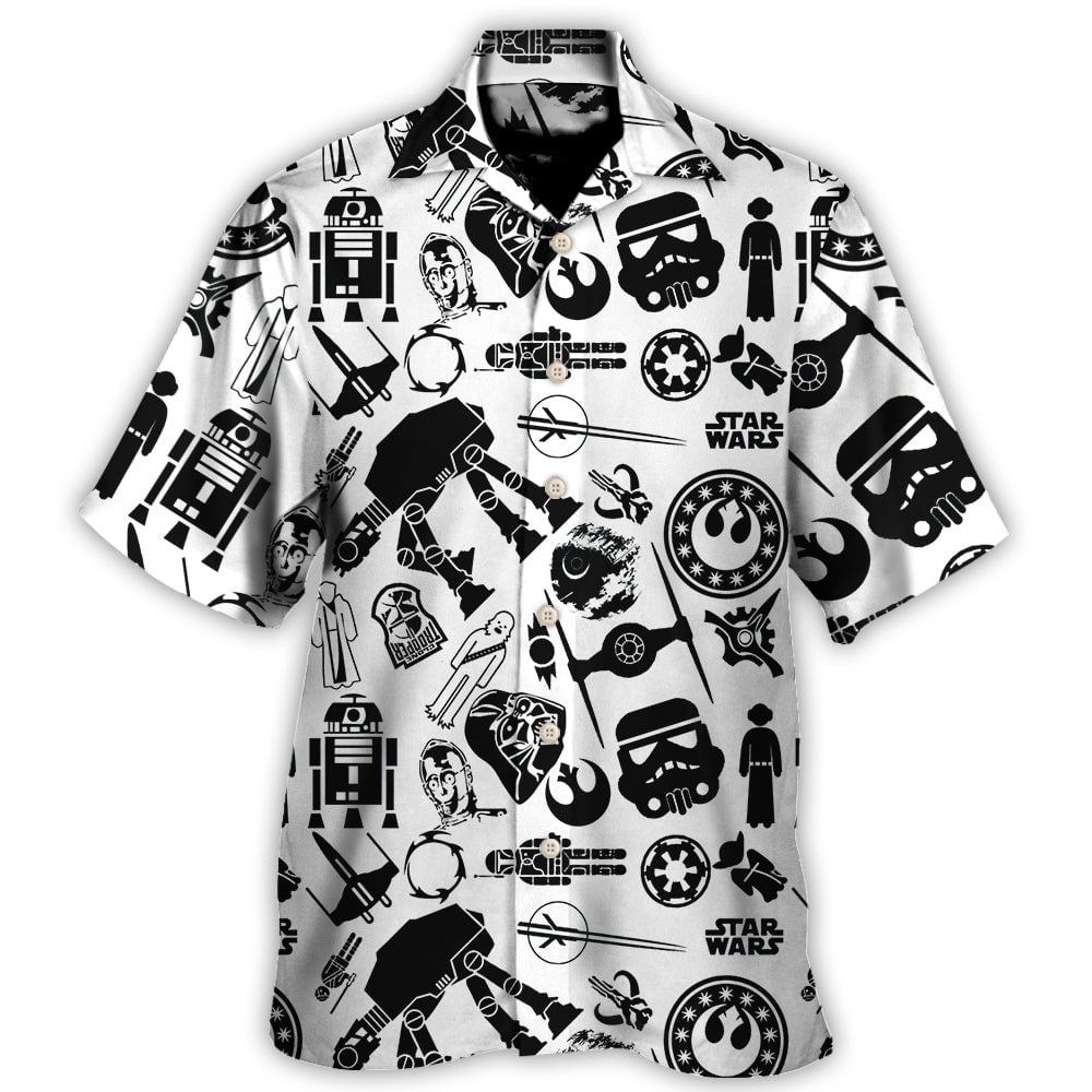 Stick Cool Star Wars Hawaiian Shirt