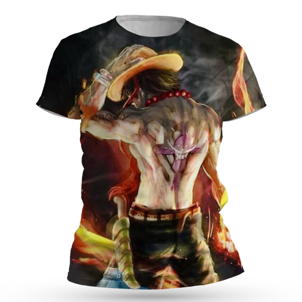 One Piece Monkey D. Luffy All Over Print T-Shirts