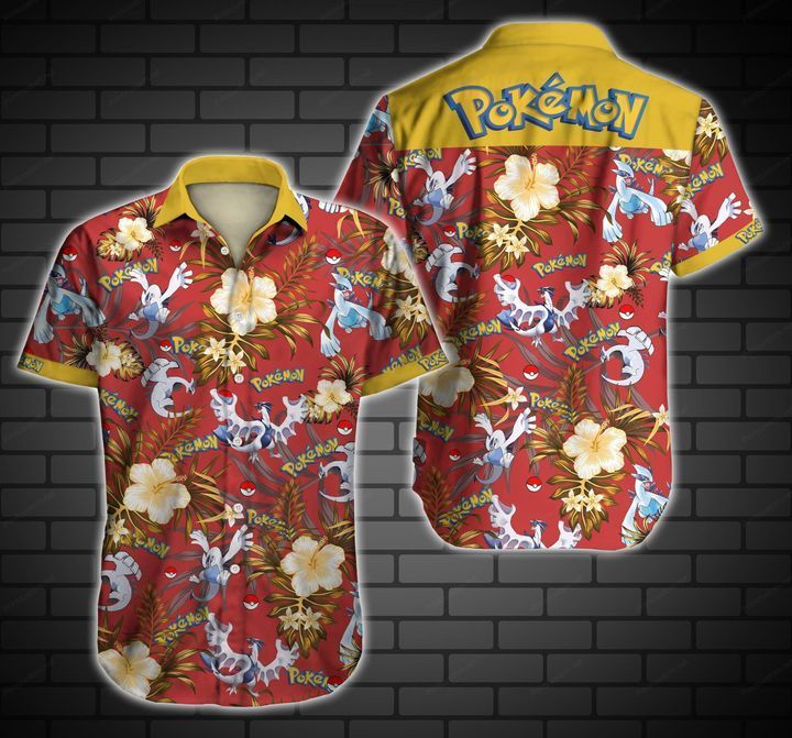 Breakthrough the Fun: Embrace the Tropical Vibes with more than 100 Pokemon Hawaiian Shirts !