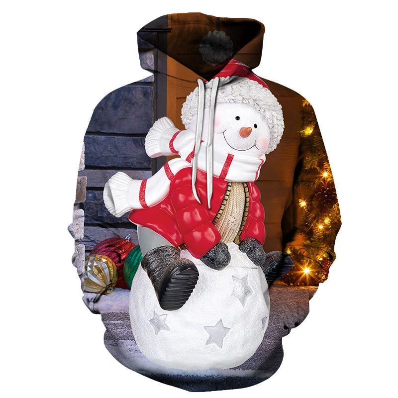 Junior Snowman Christmas Hoodie