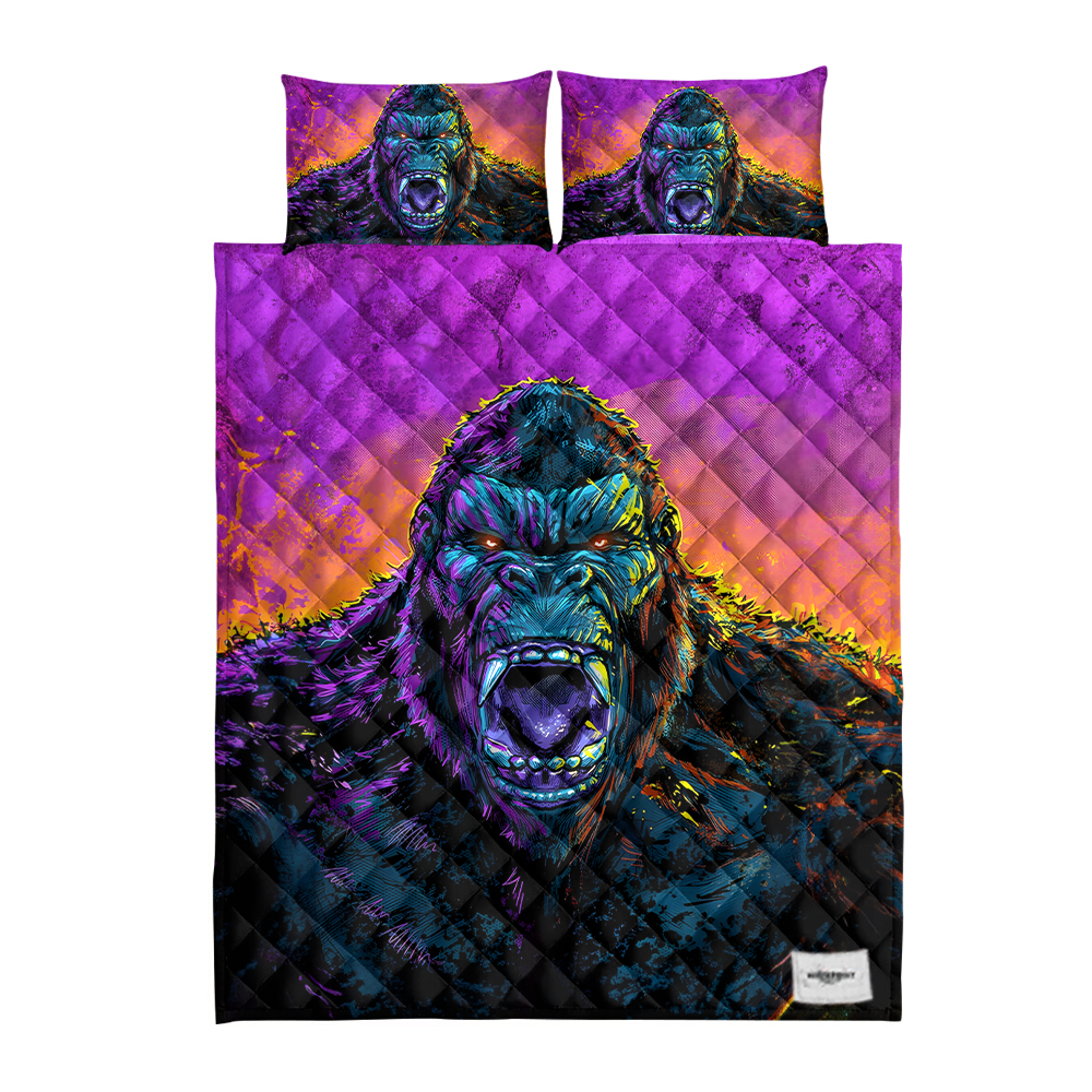 Godzilla King Kong Bedding Set