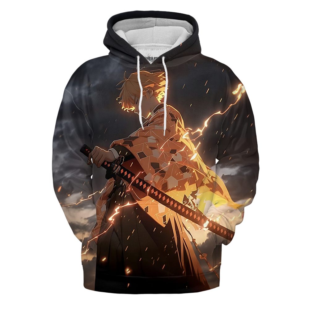 Agatsuma Zenitsu- Demon Slayer Hoodie