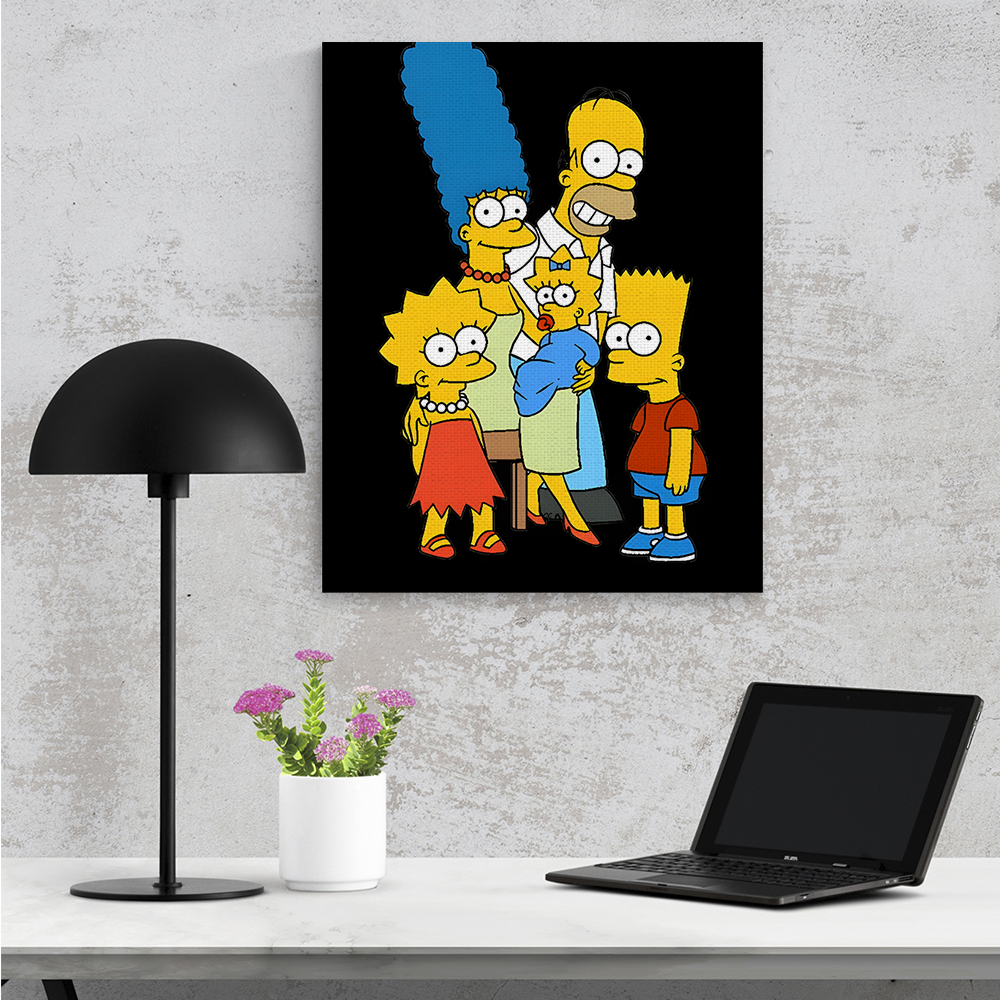 The Simpsons Canvas Prints