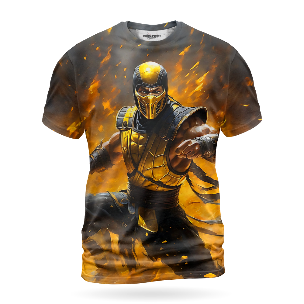 Mortal Kombat Full Over Print Unisex 3D Tshirt