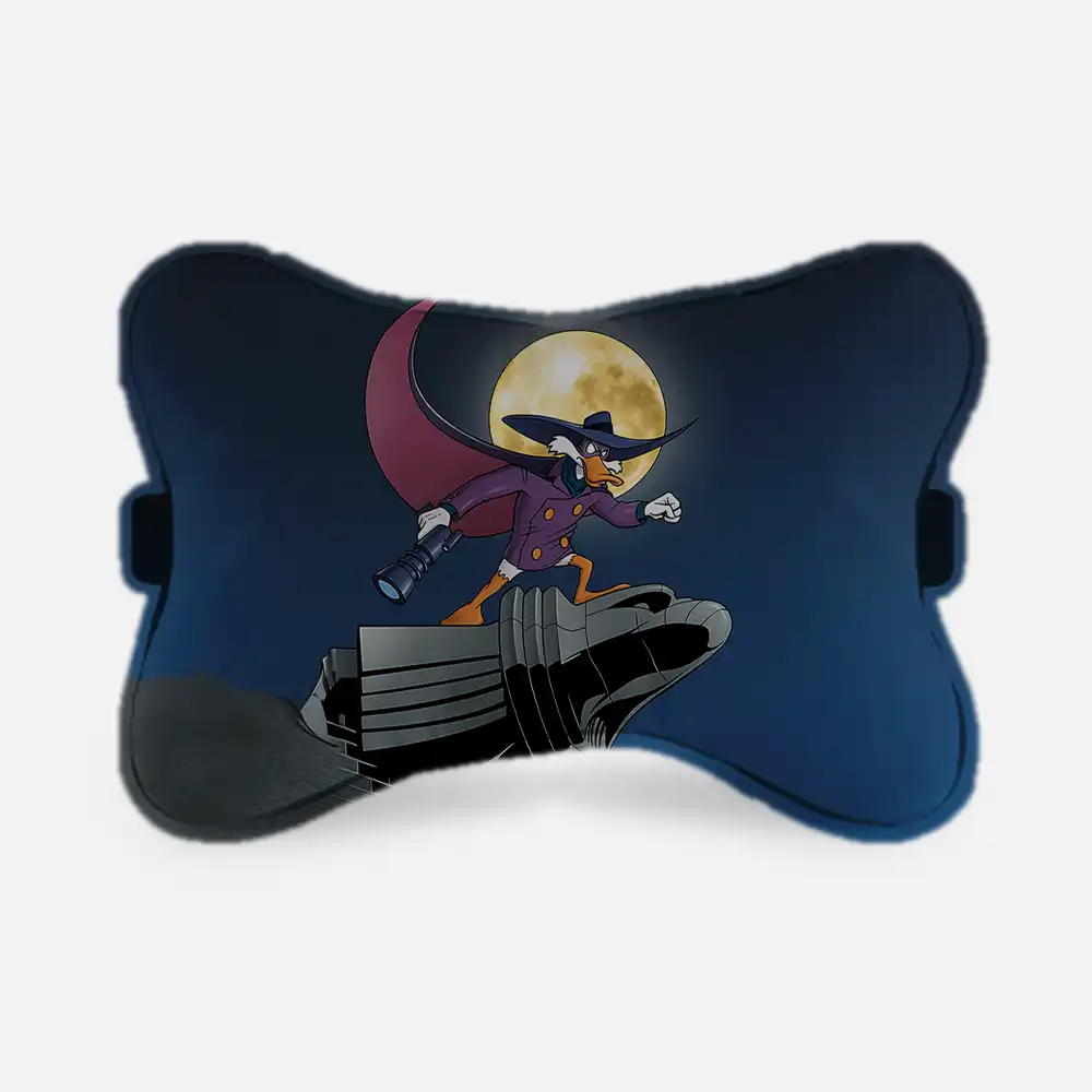 Dark Warrior Duck Shape Car Neck Pillow